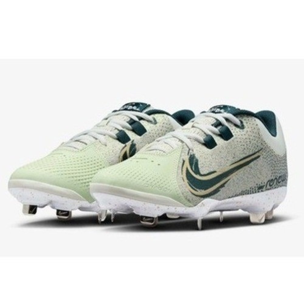 Nike Lunar Hyperdiamond 4 Pro Metal Womens 9.5 Cleats Seafoam Green CZ5920‎ New